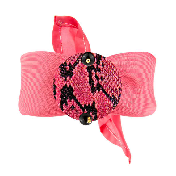 Bracciale Rosa Maculato Piccolo Nero - Lebole Maison