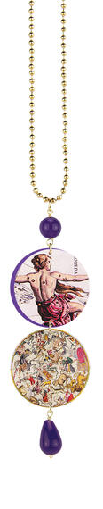 Purple Virgin Necklace - Lebole Maison
