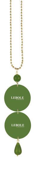 Collana Scorpione Verde Oliva - Lebole Maison