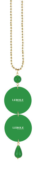 Collana Farfalla Verde Verde - Lebole Maison
