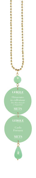 Collana Ritratto C. Fornara Verde Giada - Lebole Maison