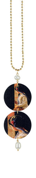 Portrait Necklace D. Alla Porta G. Toma Perla - Lebole Maison