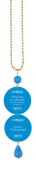 Collana Ritratto F. Zandomeneghi Azzurro - Lebole Maison
