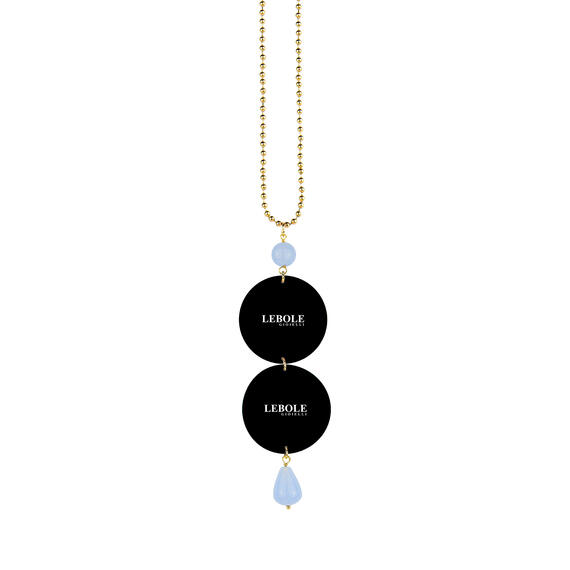 Collana Maria Antonietta Classico Celeste - Lebole Maison
