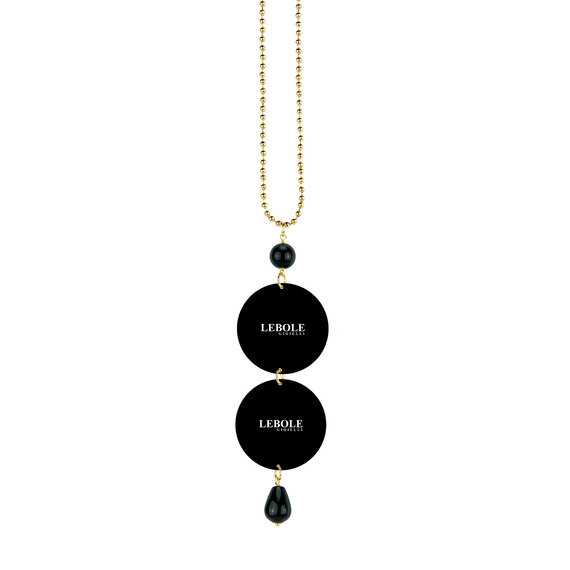 Collana Carrozza Classico Nero - Lebole Maison