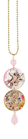 Collana Gemelli Rosa - Lebole Maison