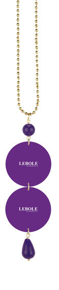Collana Cammello Viola - Lebole Maison