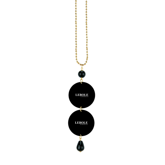 Collana Tuscany Nero - Lebole Maison