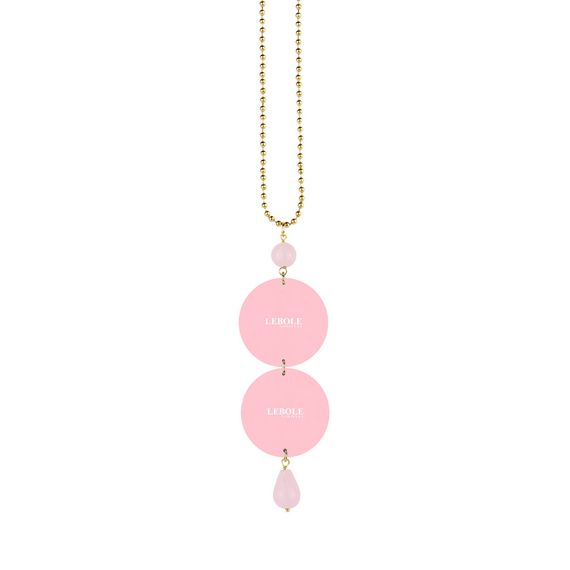 Collana Ramo Fiori Rosa - Lebole Maison