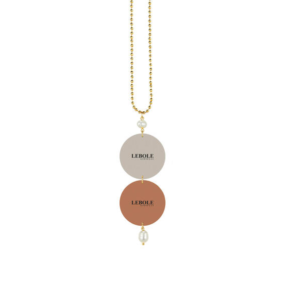 Collana Samurai Perla - Lebole Maison