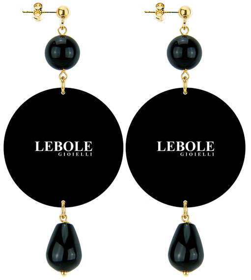 Orecchini Ape Grande Nero - Lebole Maison