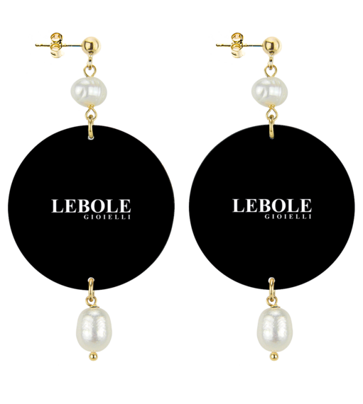 Orecchini Vergine Classico Pietre Perla - Lebole Maison