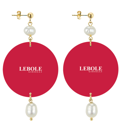 Orecchini Ariete Classico Perla - Lebole Maison