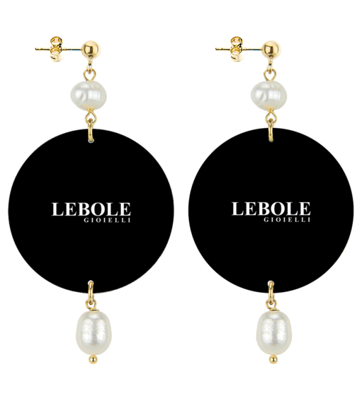 Orecchini Sagittario Classico Perla - Lebole Maison