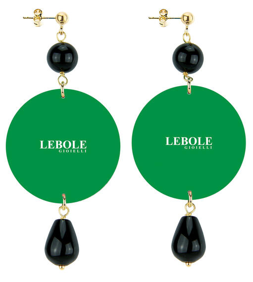 Classic Black Butterfly Earrings - Lebole Maison