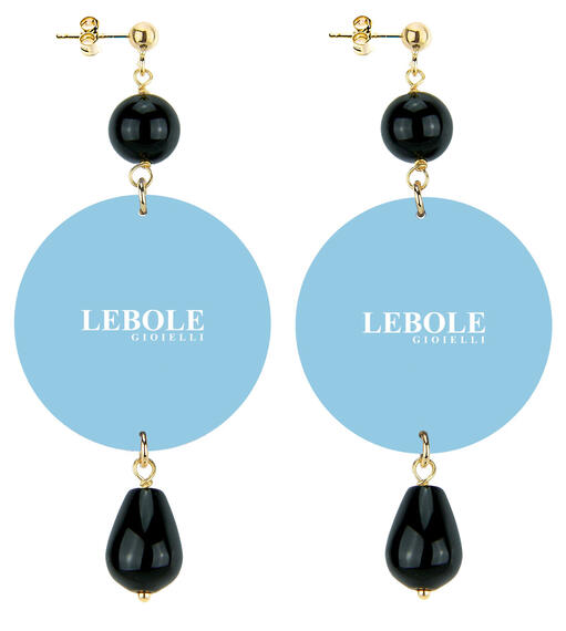 Classic Black Butterfly Earrings - Lebole Maison