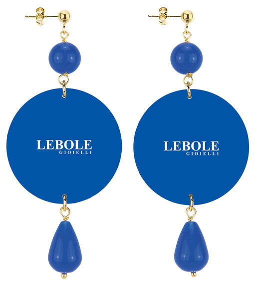 Orecchini Genova Classico Blu - Lebole Maison