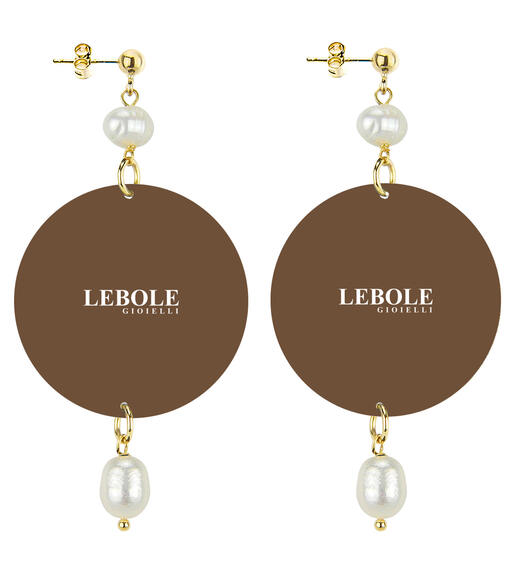 Orecchini Occhi Classico Perla - Lebole Maison