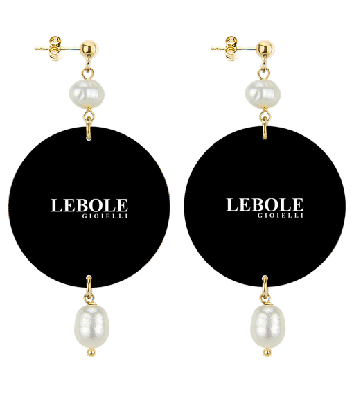 Earrings Micromosaic Pearl Classic - Lebole Maison