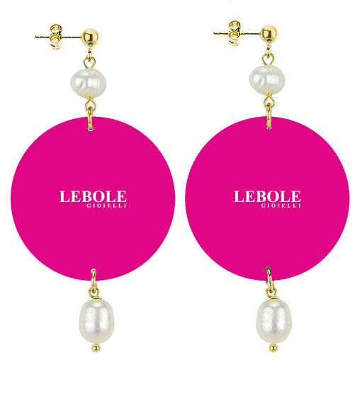 Orecchini Pesci Classico Perla - Lebole Maison