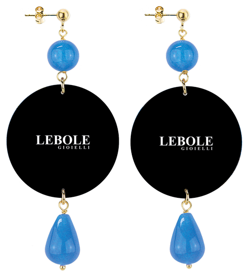 Orecchini Putti Antichi Classico Azzurro - Lebole Maison