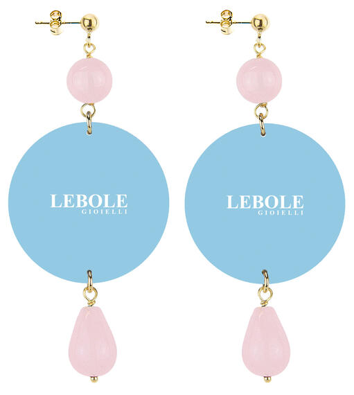 Orecchini Ramo Fiori Classico Rosa - Lebole Maison