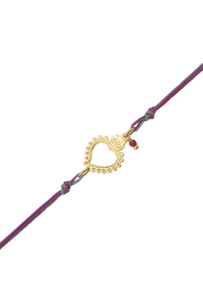 Bond Bracelet Fuchsia Cat - Lebole Maison