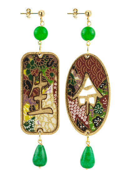 Orecchini Vita Verde - Lebole Maison