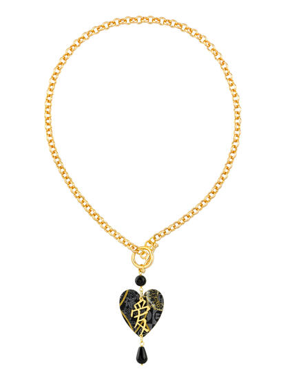 Collana Cuore Nero - Lebole Maison
