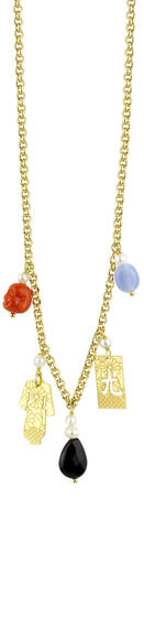 Jade Green Plexi Kimono Bracelet - Lebole Maison