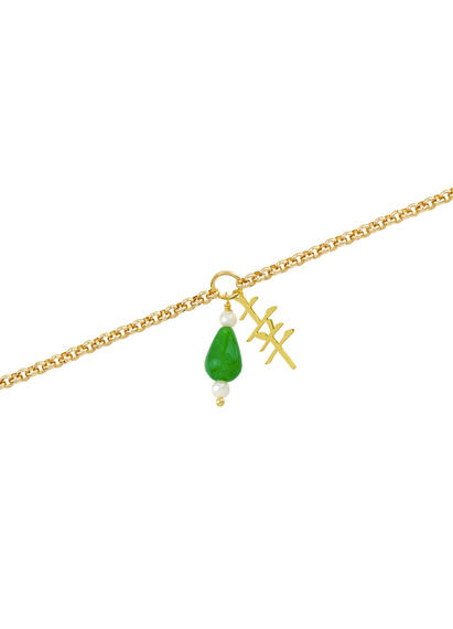 Bracciale Kanji Fortuna Verde - Lebole Maison