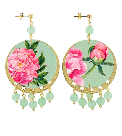 Classic Black Lantern Earrings - Lebole Maison