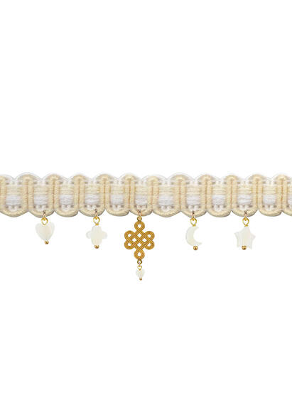 Collarino Bianco Infinito Perla - Lebole Maison