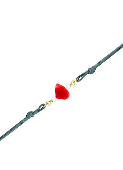 Bracciale Corallo Grigio - Lebole Maison