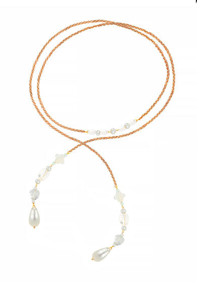 Collana Catena Pietre Perla - Lebole Maison