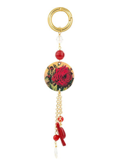 Charm Bag Rosa Piccolo Rubino - Lebole Maison