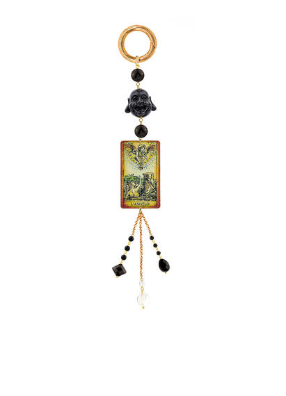 Charm Bag Tarocchi L'angelo Nero - Lebole Maison