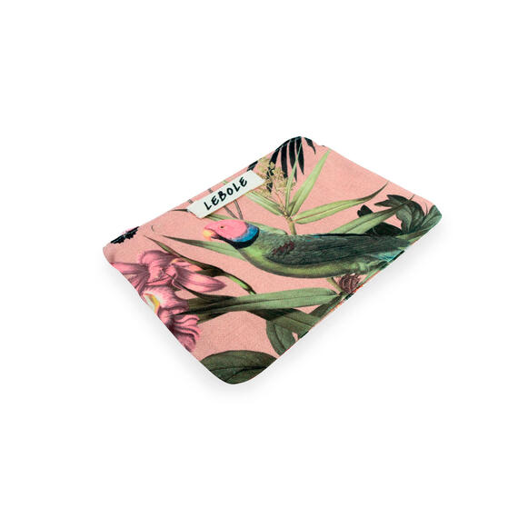 Pochette Tessuto Piccola Rosa - Lebole Maison