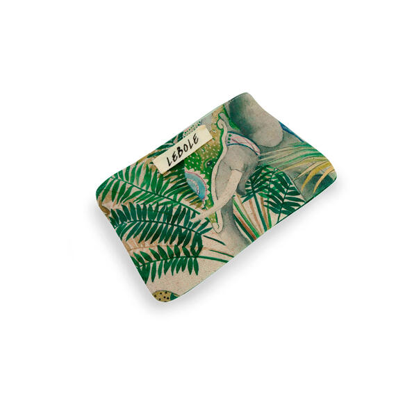 Pochette Tessuto Piccola Verde - Lebole Maison