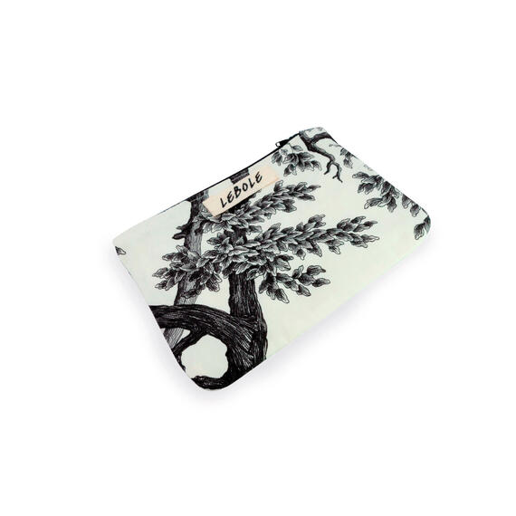 Pochette Tessuto Piccola Nero - Lebole Maison