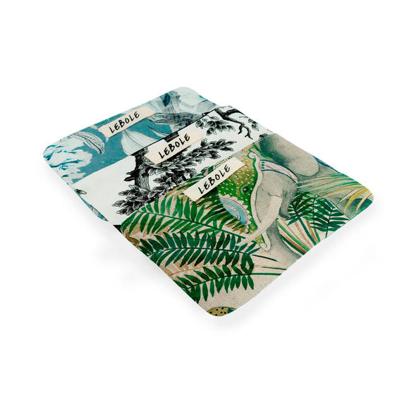 Pochette Tessuto Piccola Celeste - Lebole Maison