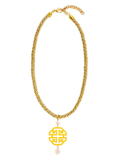 Collana Passamaneria Cordoncino Fu Perla - Lebole Maison