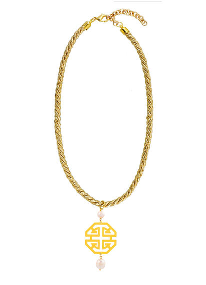 Collana Passamaneria Cordoncino Fu Perla - Lebole Maison