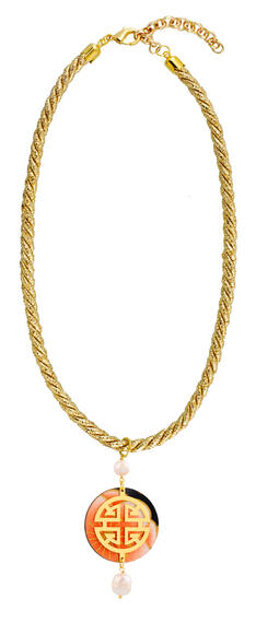Collana Passamaneria Cordoncino Fu Perla - Lebole Maison