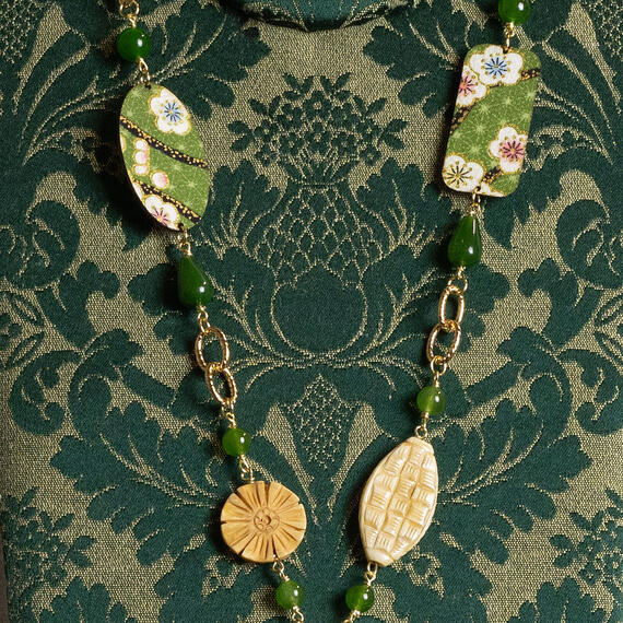 Collana Solo Io Tartarughe Marrone - Lebole Maison
