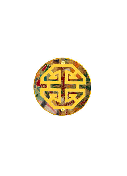 Spilla Fu - Fortuna Verde - Lebole Maison