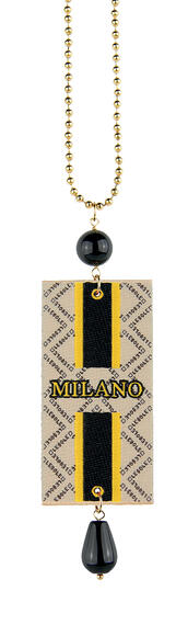 Milan Black Necklace - Lebole Maison