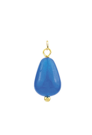 Charm Goccia Piccola Azzurro - Lebole Maison