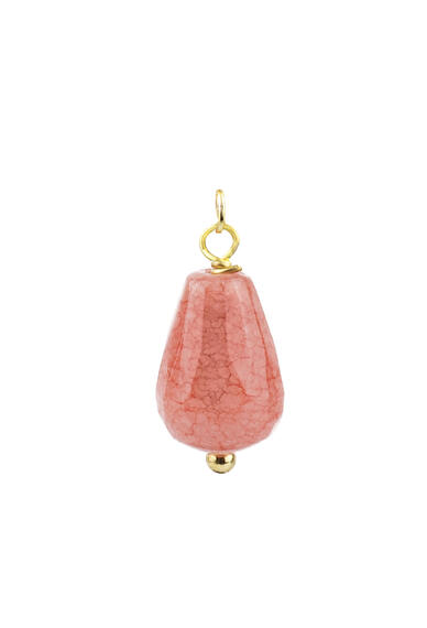 Charm Goccia Piccola Rosa Sfumato - Lebole Maison
