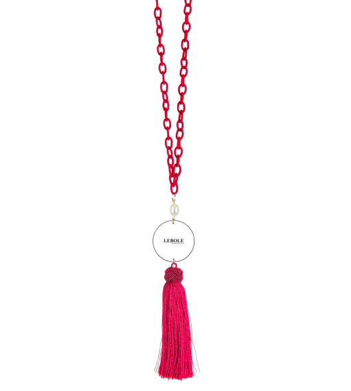 Geisha Necklace Pearl - Lebole Maison